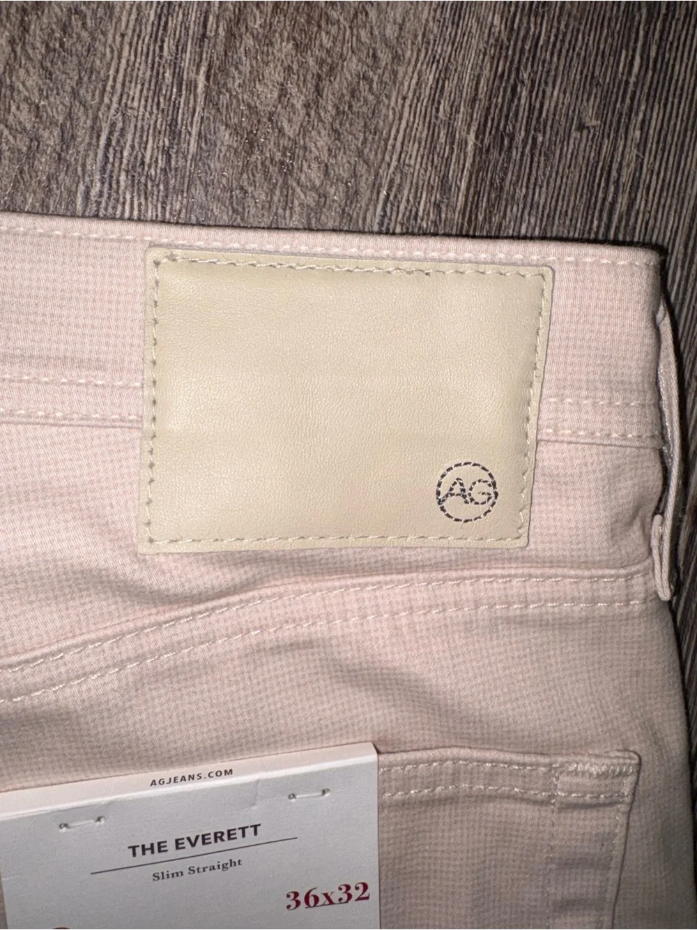 Ag Adriano Goldschmied Light Beige Casual Pants
